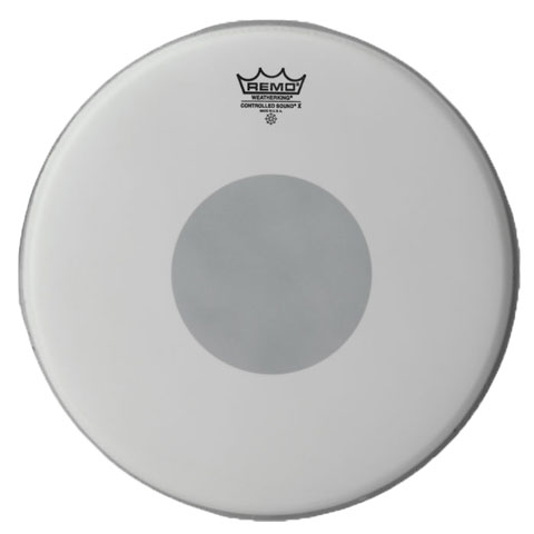 [CX-0114-10-] Remo 14" Controlled Sound X Coated Drum Head with Black Dot