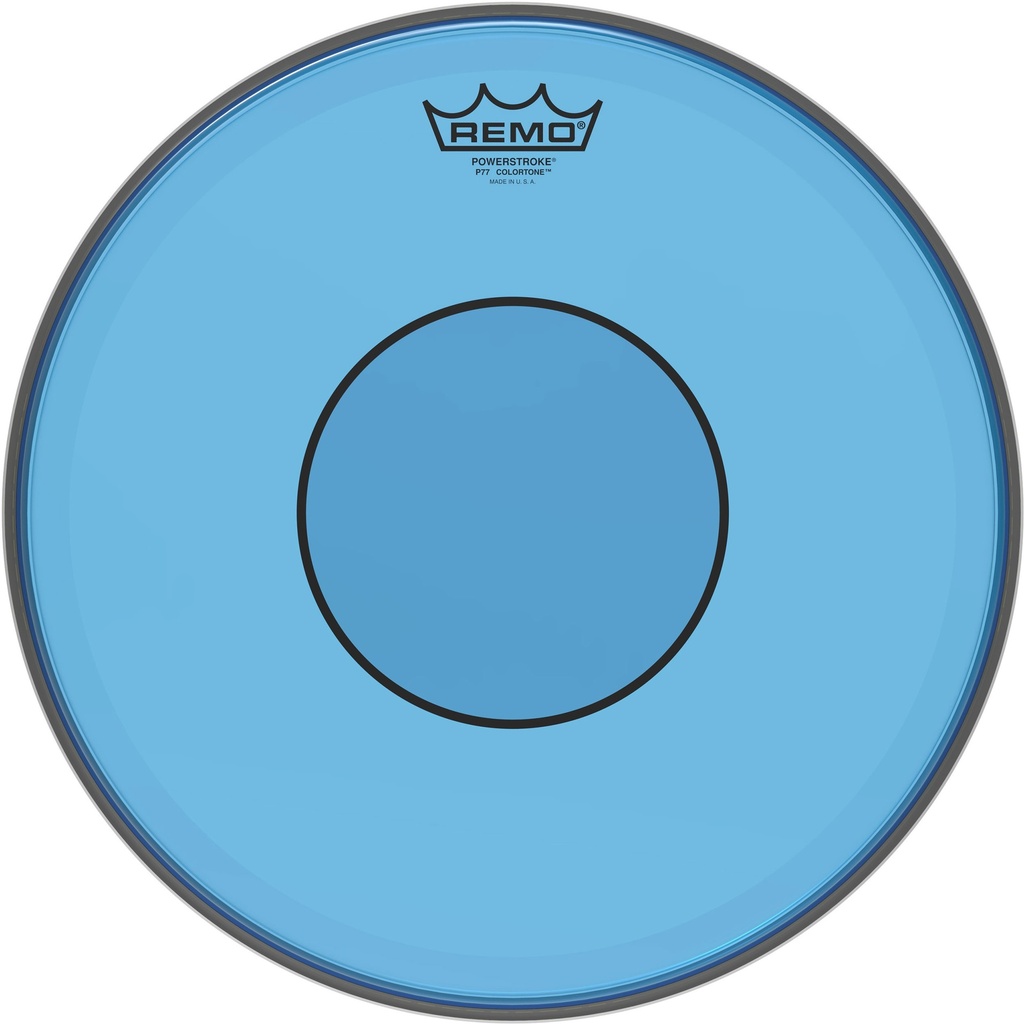 [P7-0314-CT-BU] Remo 14" Powerstroke 77 Colortone Blue Drum Head