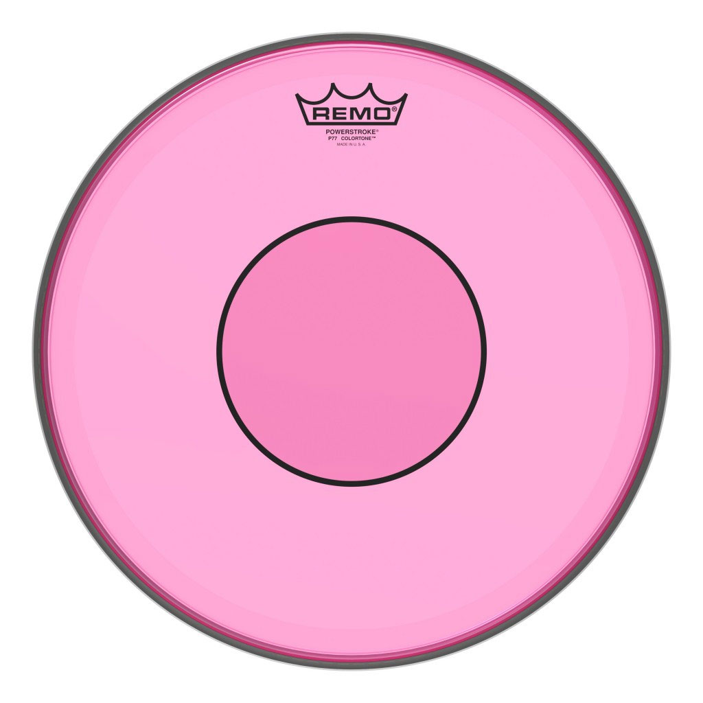 [P7-0314-CT-PK] Remo 14" Powerstroke 77 Colortone Pink Drum Head