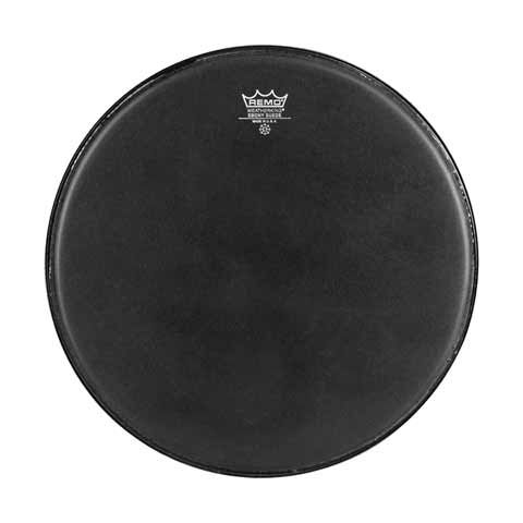 [BA-0816-ES-] Remo 16" Ambassador Black Suede Drum Head