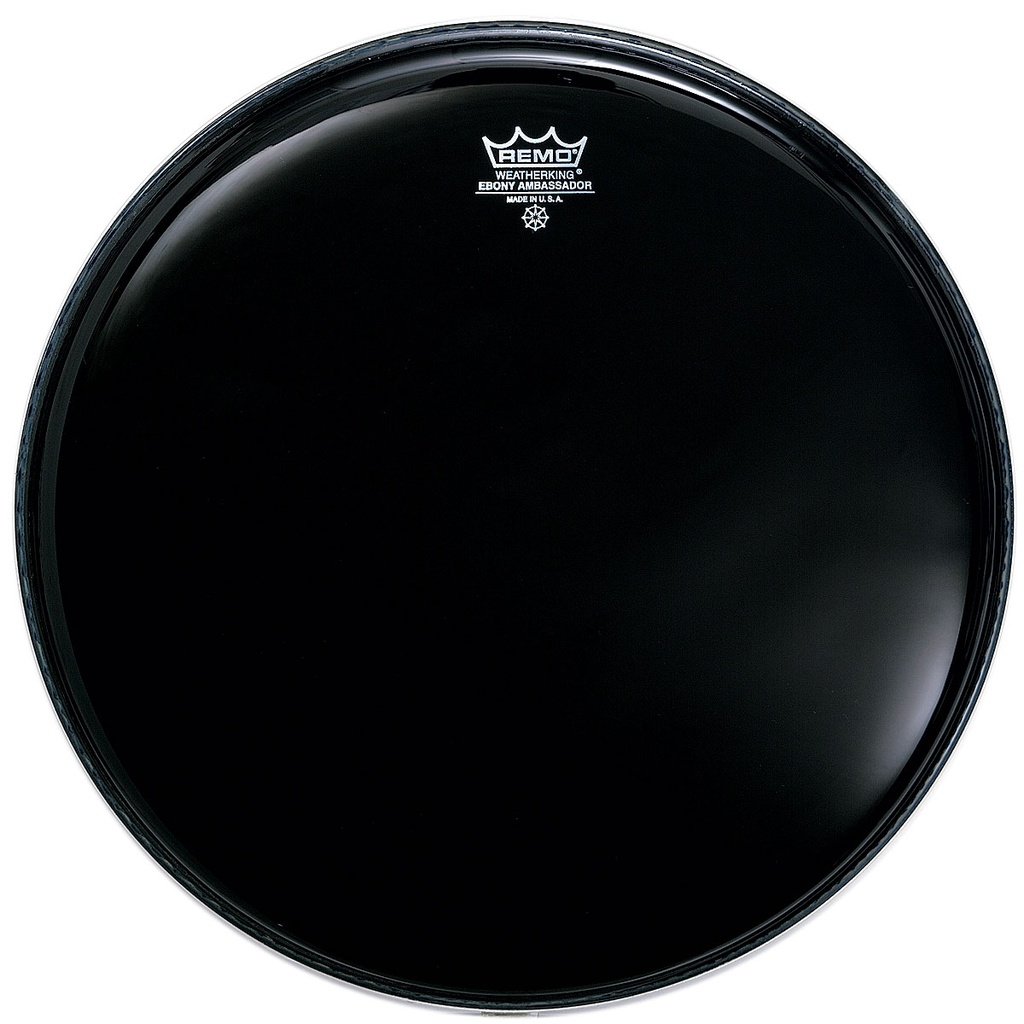 [ES-0016-00-] Remo 16" Ambassador Ebony Drum Head