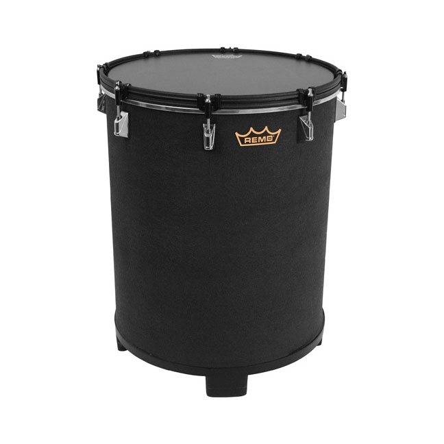 [BH-0016-BE-] Remo 16" x 21" Bahia Bass Drum Black Finish