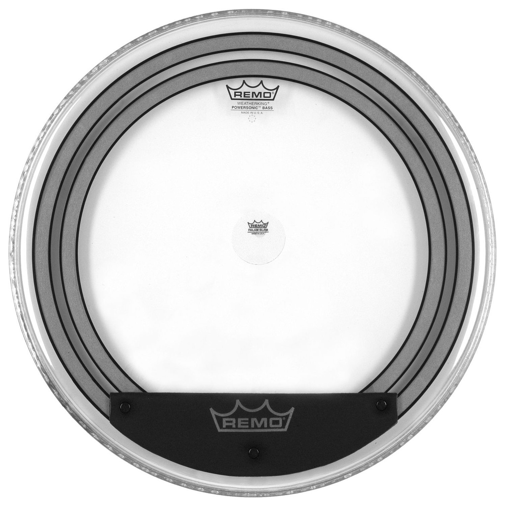 [PW-1318-00-] Remo 18" Powersonic Clear Bass Drum Head