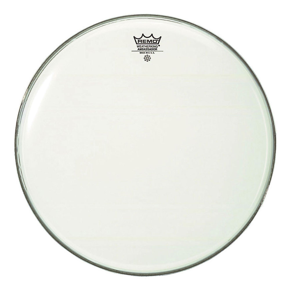 [BR-1222-00-] Remo 22" Ambassador Smooth White Bass Drum Head