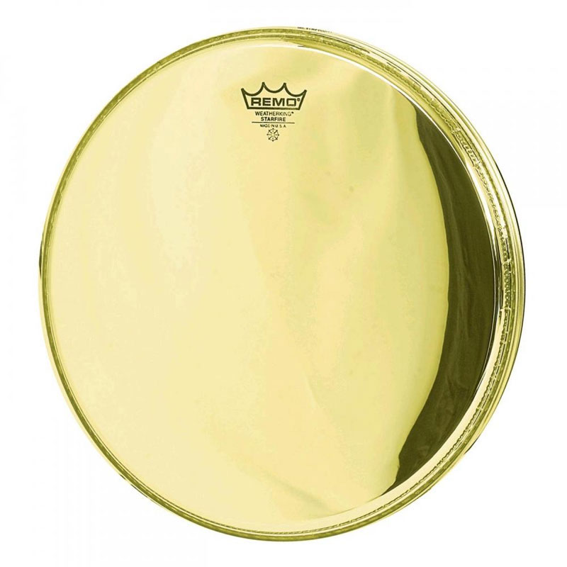 [GD-1022-00-] Remo 22" Ambassador Starfire Gold Bass Drum Head