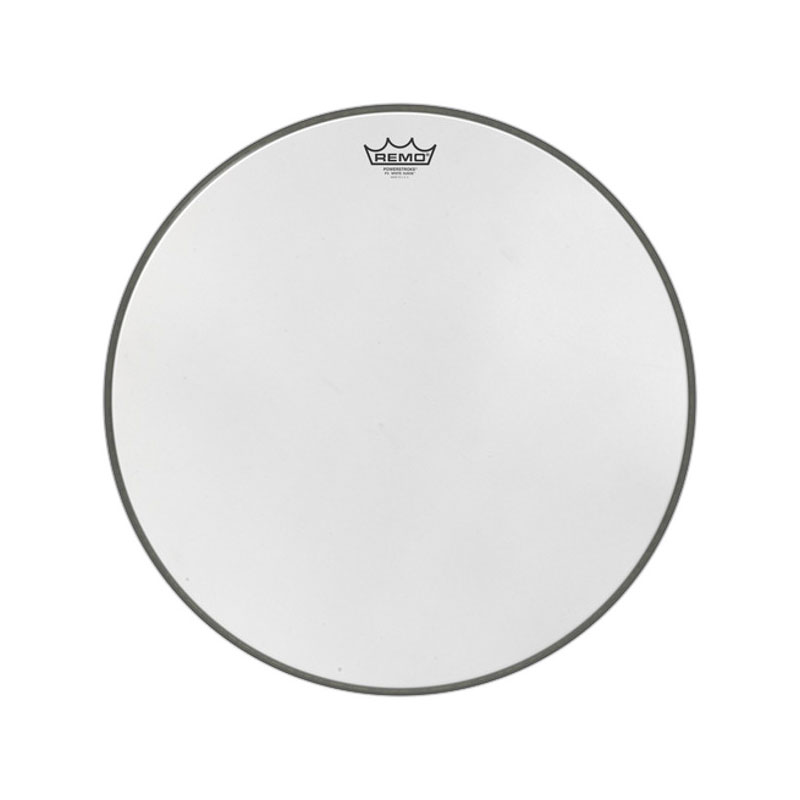 [P3-1822-WS-] Remo 22" Powerstroke 3 White Suede Bass Drum Head