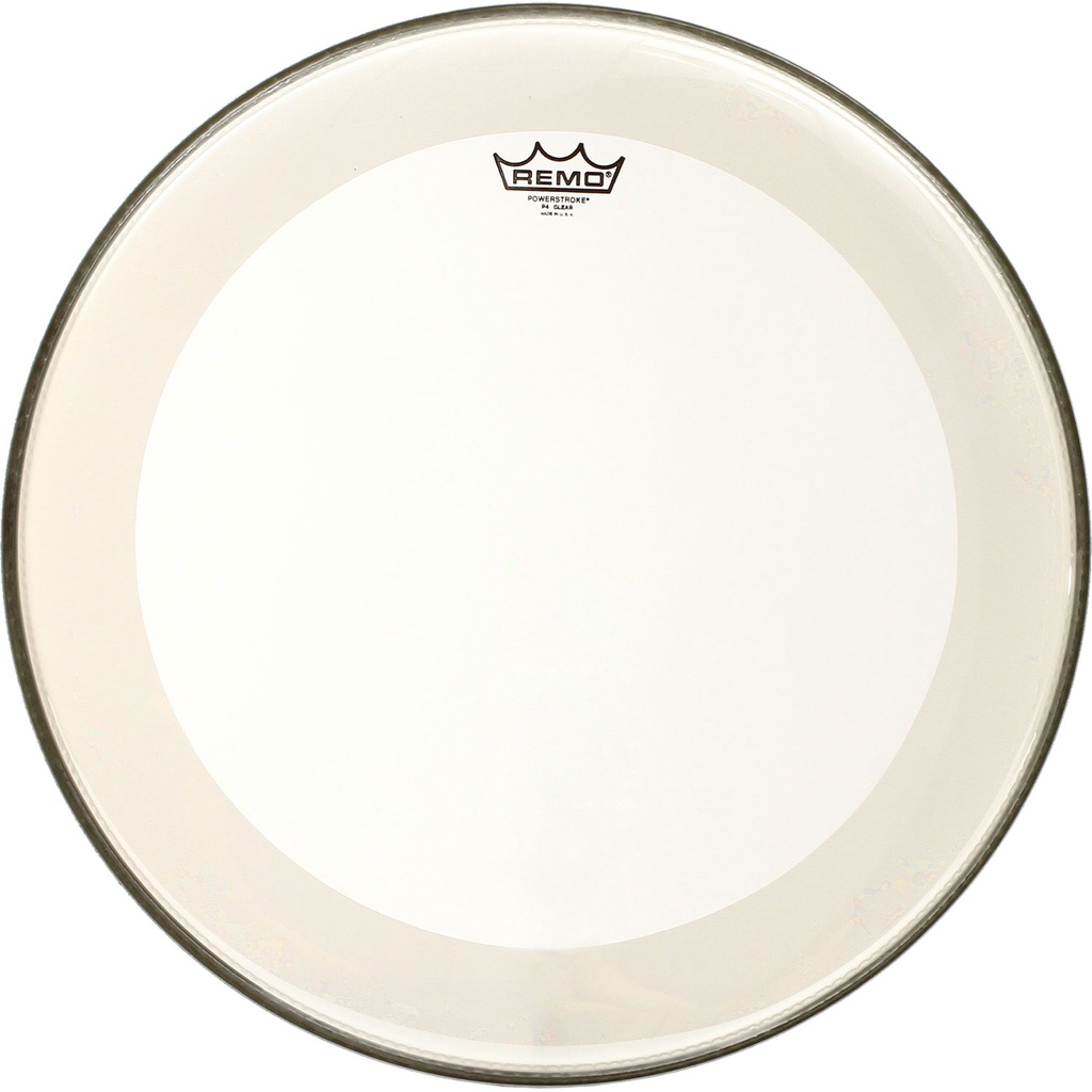 [P4-1322-C2-] Remo 22" Powerstroke P4 Clear Bass Drum Head with Falam Patch