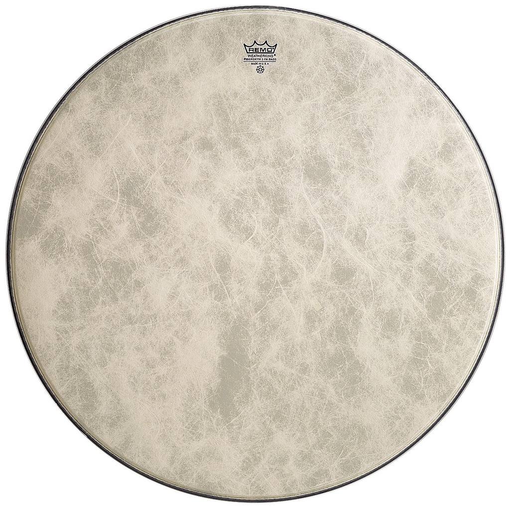 [FA-1524-00-] Remo 24" Ambassador Fiberskyn Bass Drum Head