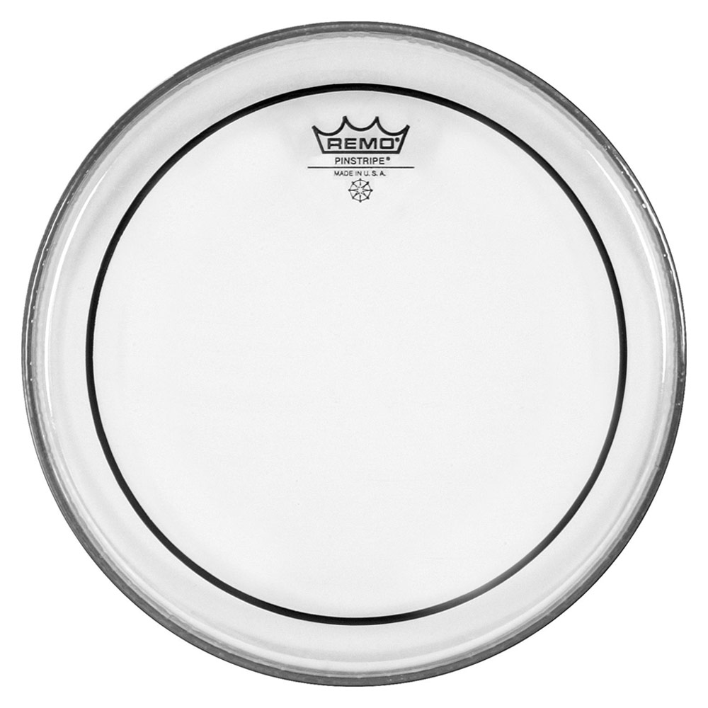[PS-1324-00-] Remo 24" Pinstripe Clear Bass Drum Head