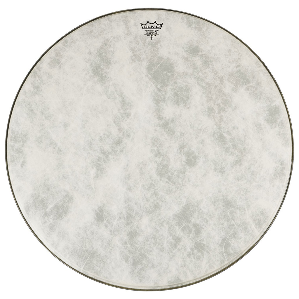 [P3-1524-FA-] Remo 24" Powerstroke P3 Fiberskyn Bass Drum Head