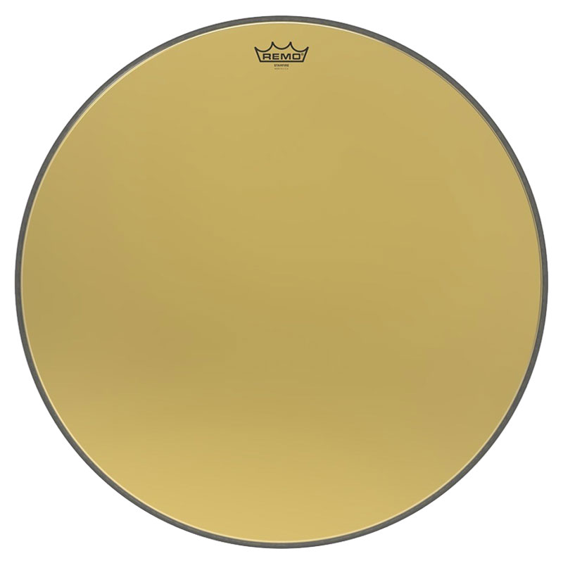 [GD-1026-00-] Remo 26" Ambassador Starfire Gold Bass Drum Head