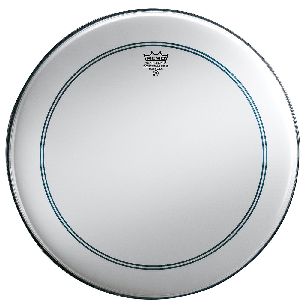[P3-1126-C2-] Remo 26" Powerstroke P3 Coated Bass Drum Head with Falam Patch