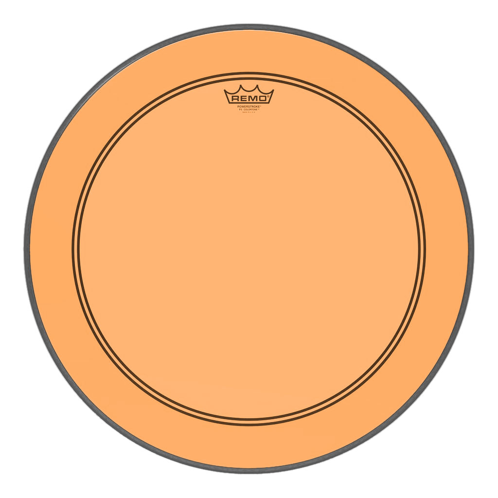 [P3-1326-CT-OG] Remo 26" Powerstroke P3 Colortone Orange Bass Head