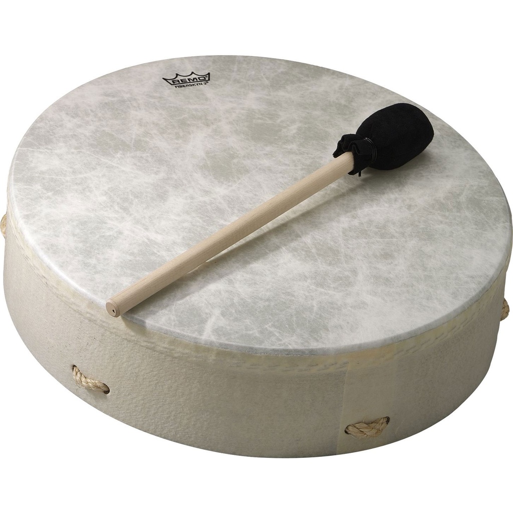 [E1-0316-00-] Remo 3.5" x 16" Buffalo Drum w/ Mallet