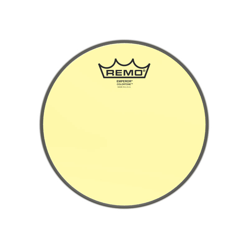 [BE-0308-CT-YE] Remo 8" Emperor Colortone Yellow Drum Head
