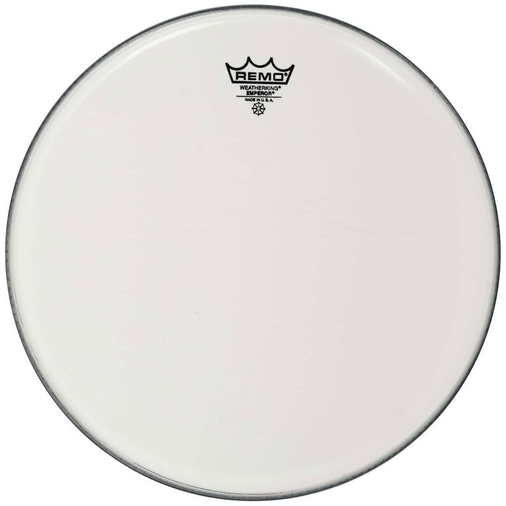 [BE-0208-MP-] Remo 8" Emperor Smooth White Crimplock Marching Tenor Drum Head