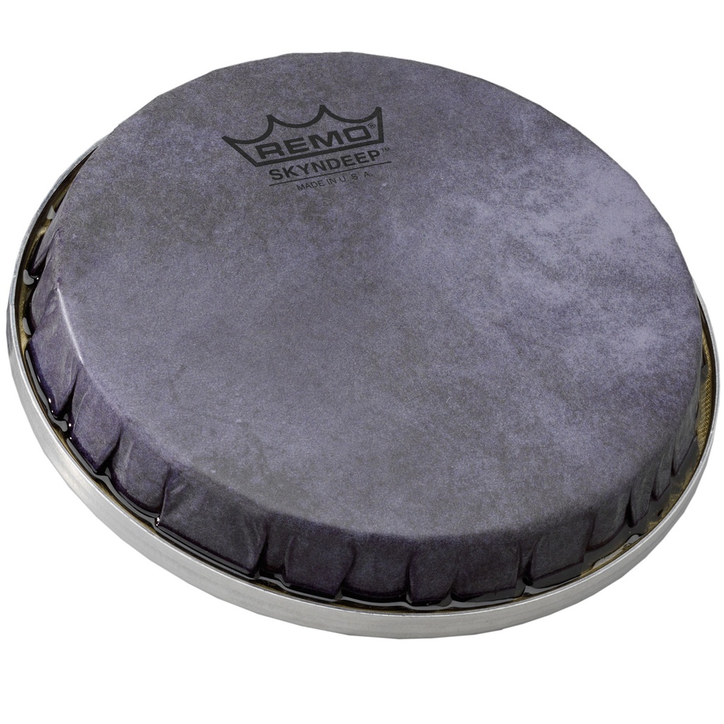 [M6-S800-S4-SD009] Remo 8" S-Series Skyndeep Bongo Drum Head/Black Calfskin Graphic