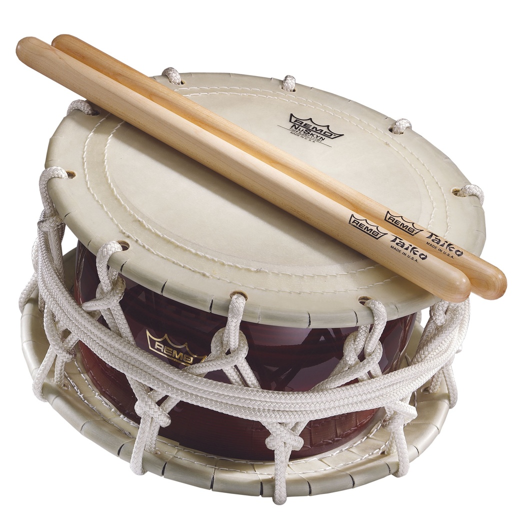 [JS-0710-3T-] Remo Taiko Shime Daiko Rope Tuned