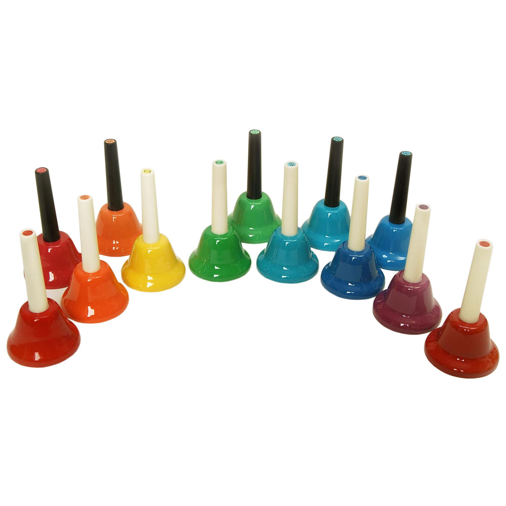 [RB118] Rhythm Band 13 Note Handbell Set
