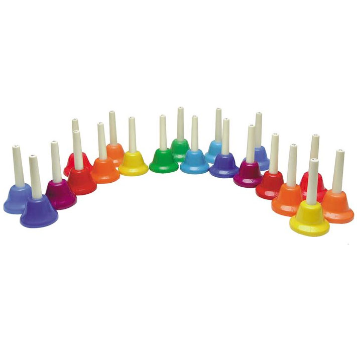 [RB118EX] Rhythm Band 20 Note Kidsplay Handbell Set