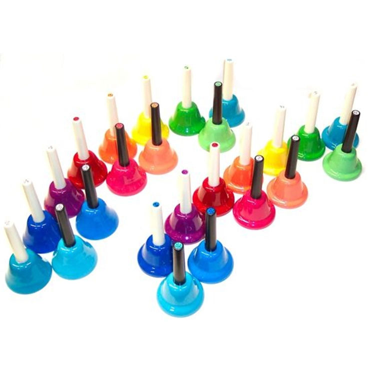 [RB118XX] Rhythm Band 25 Note Handbell Set