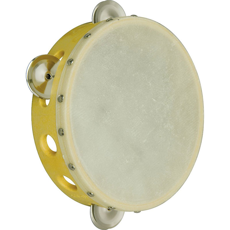 [RB925] Rhythm Band 6" Tambourine with Polystyrene Rim