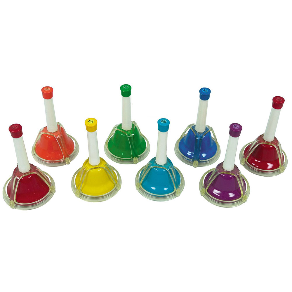 [RB107] Rhythm Band Eight Note Handbells/Deskbell