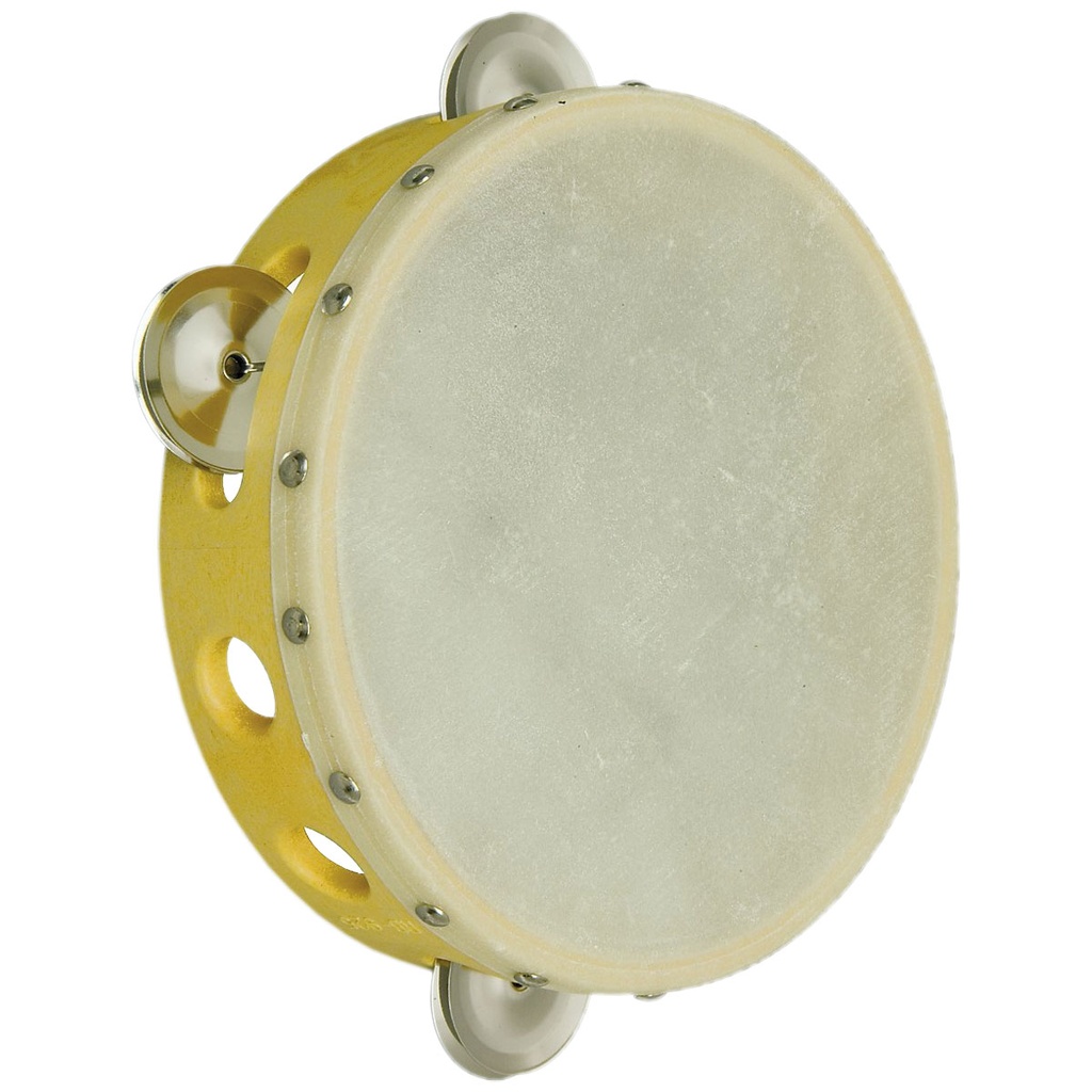 [RB925X] Rhythm Band Plastic Rim Six Inch Tambourine