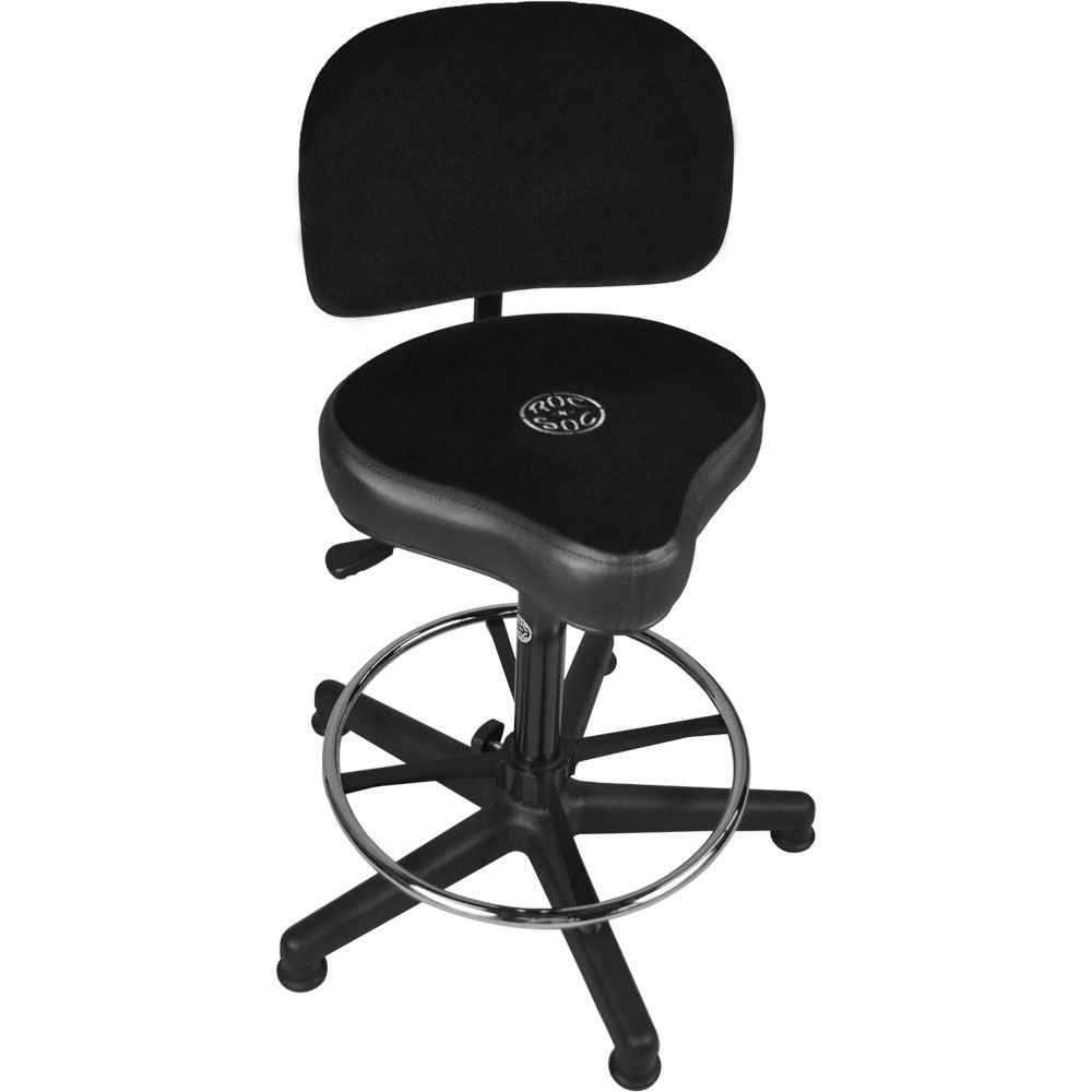 [LSGX-FR-H-W/B-K] Roc-n-Soc Lunar Ext Timpani/Drum Throne Foot Ring/Hugger/Back Rest