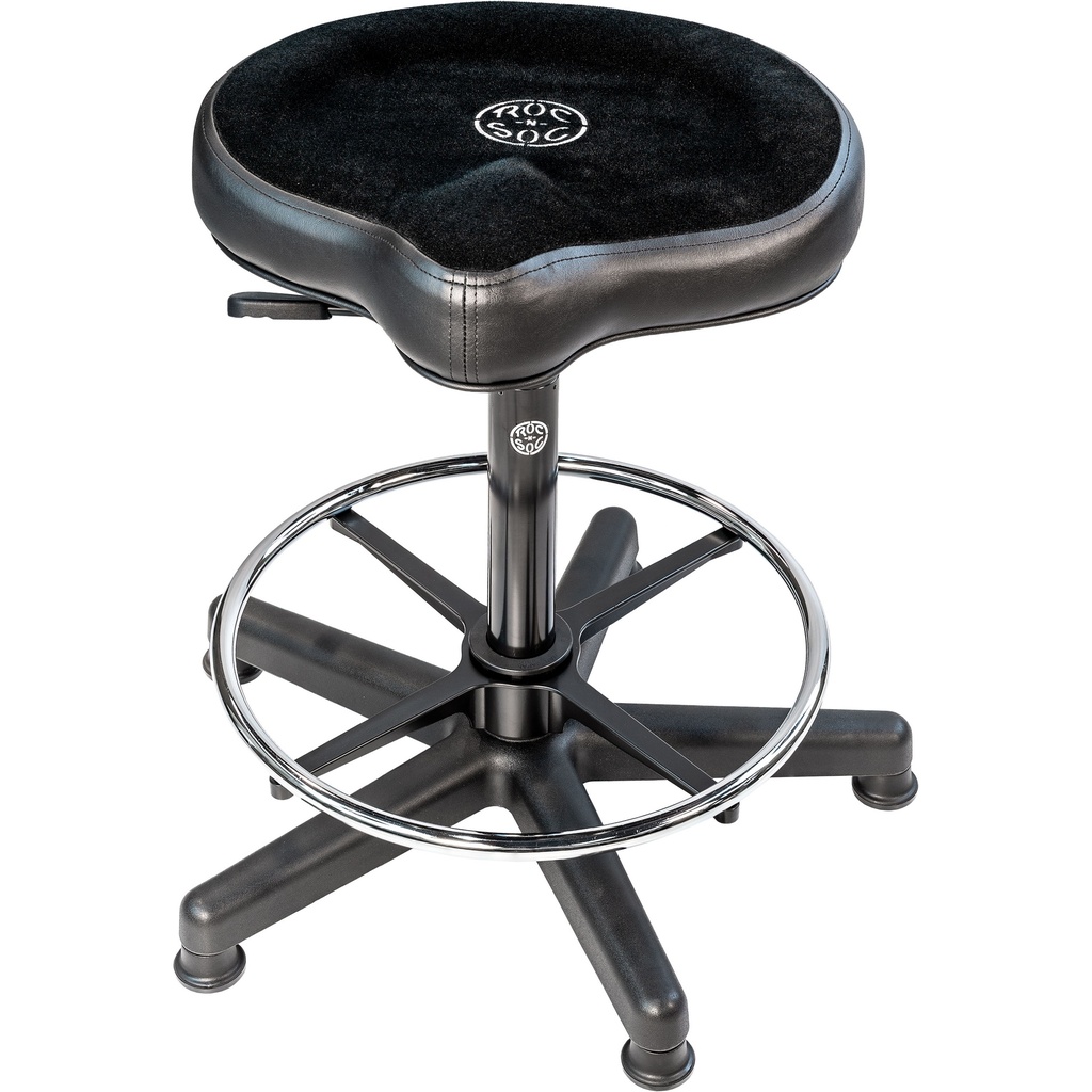 [LSGX-FR-O-K] Roc-n-Soc Lunar Extended Timpani/Drum Throne Foot Ring/Original Black