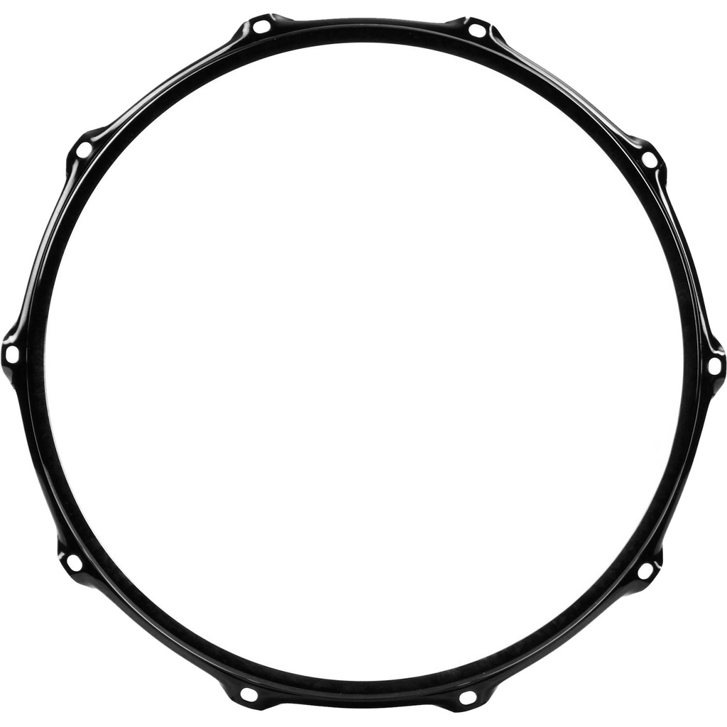 [SH148B-BLK] S-Hoop 14" 8-Hole Snare Side (Bottom) Drum Hoop in Black