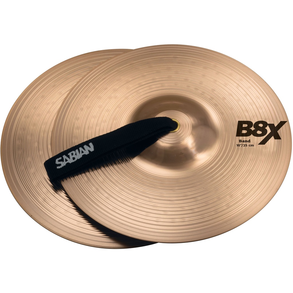 [41022X] Sabian 10" B8X Band Crash Cymbal Pair