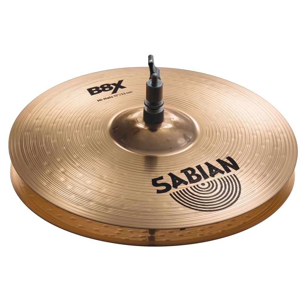 [41302X] Sabian 13" B8X Hi Hat Cymbals