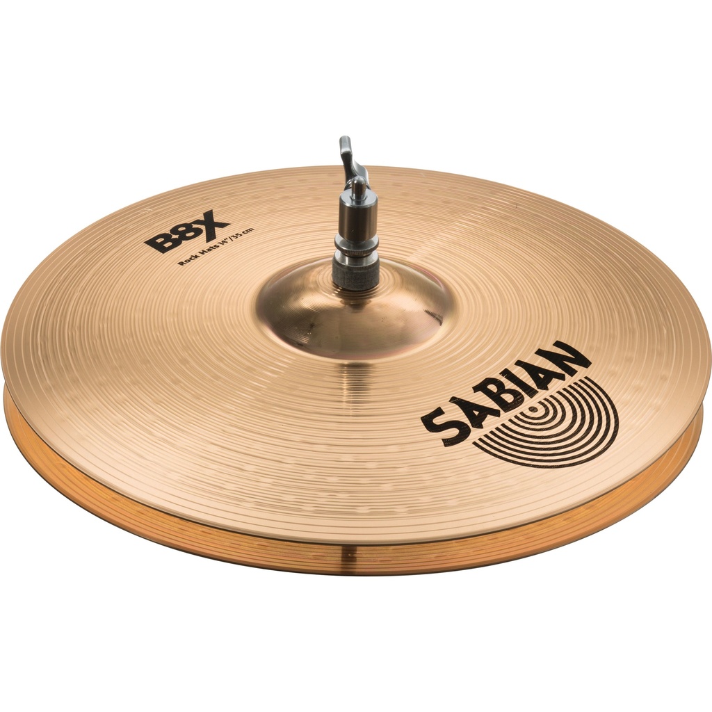 [41403X] Sabian 14" B8X Rock Hi Hat Cymbals
