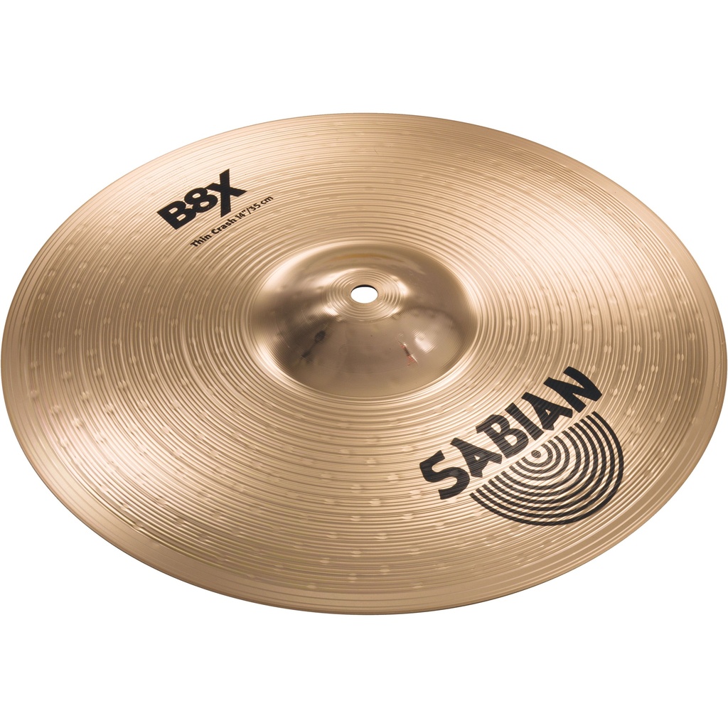 [41406X] Sabian 14" B8X Thin Crash Cymbal