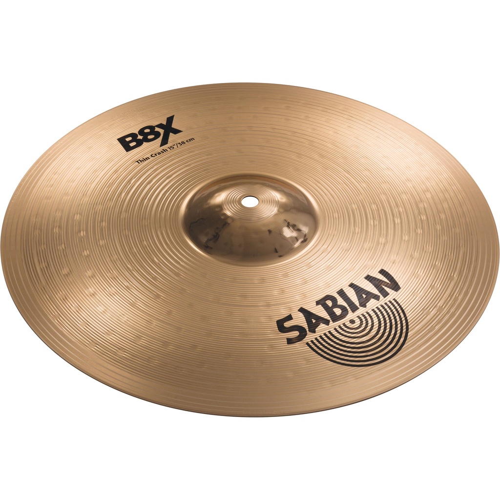 [41506X] Sabian 15" B8X Thin Crash Cymbal