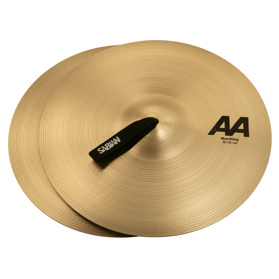 [21622] Sabian 16" AA Marching Band Crash Cymbal Pair