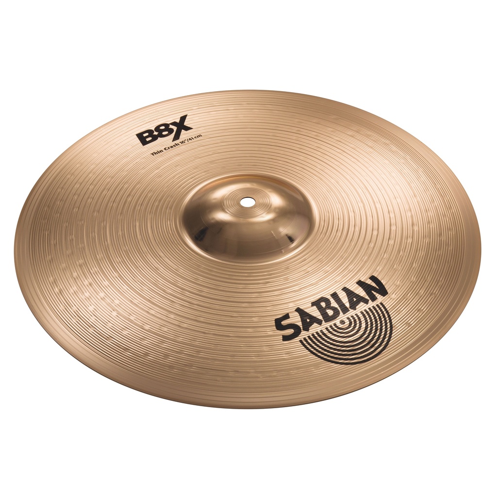 [41608X] Sabian 16" B8X Medium Crash Cymbal
