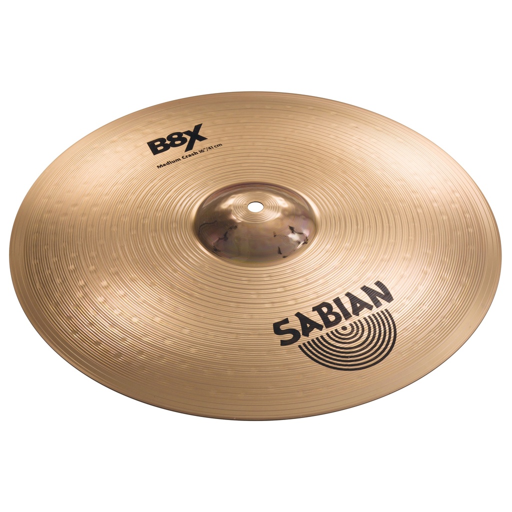 [41609X] Sabian 16" B8X Rock Crash Cymbal