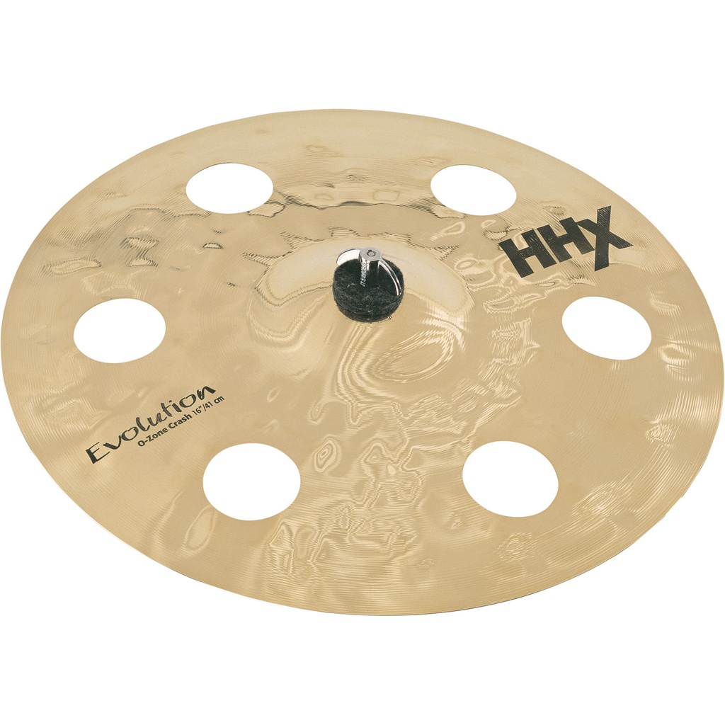 [11600XEB] Sabian 16" HHX Evolution O-Zone Crash Cymbal Brilliant