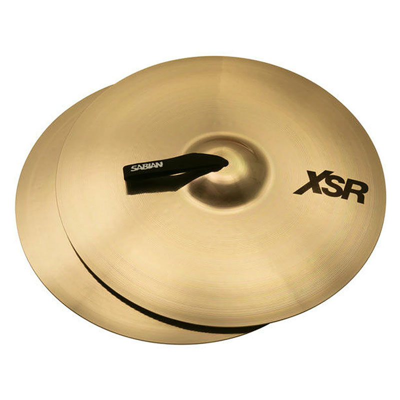 [XSR1622B] Sabian 16" XSR Marching Band Crash Cymbal Pair