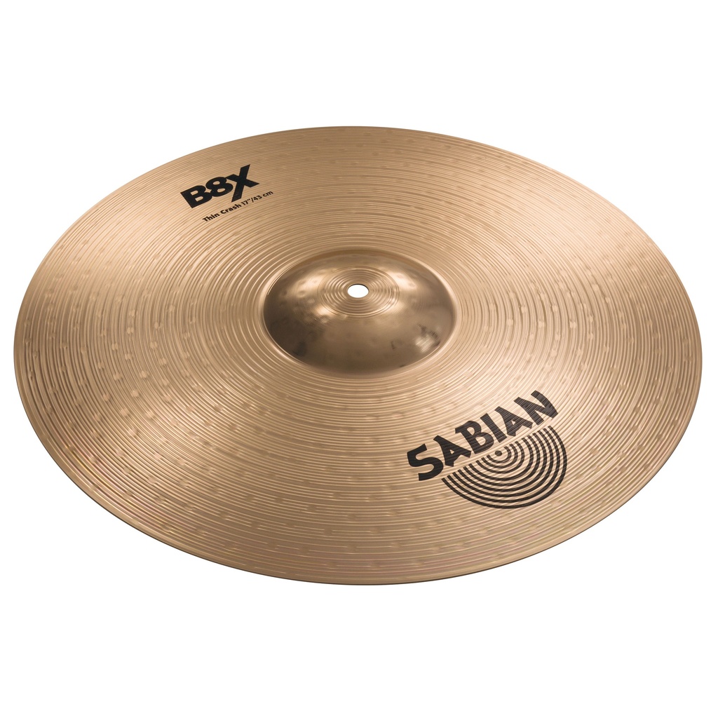 [41706X] Sabian 17" B8X Thin Crash Cymbal