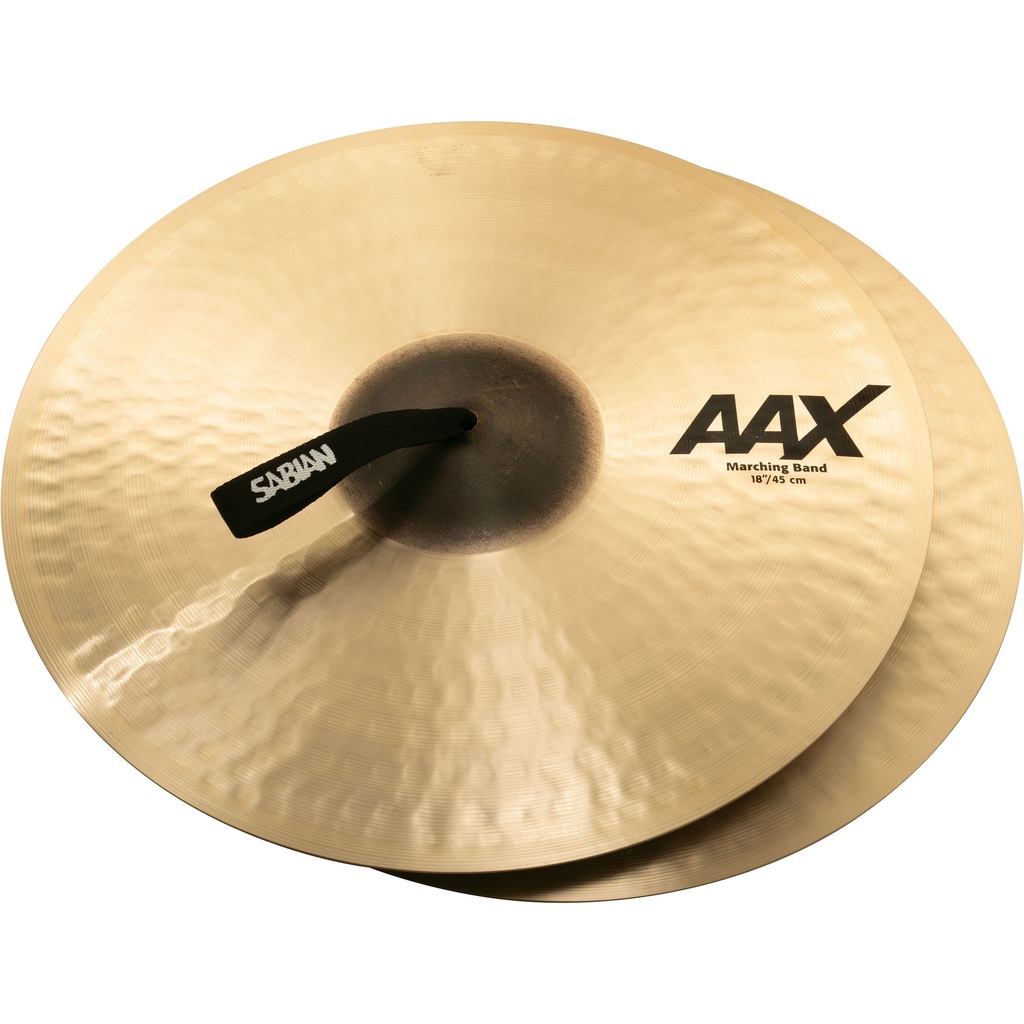 [21822XC] Sabian 18" AAX Marching Band Crash Cymbal Pair