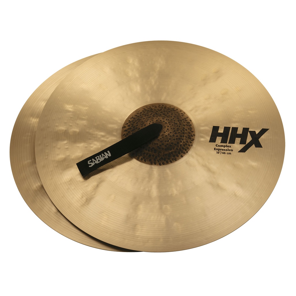[11856XCN] Sabian 18" HHX Complex Espressivo Crash Cymbal Pair