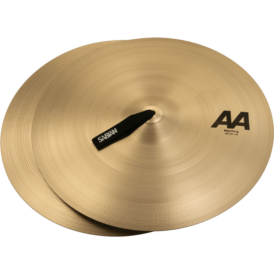[22022] Sabian 20" AA Marching Band Crash Cymbal Pair