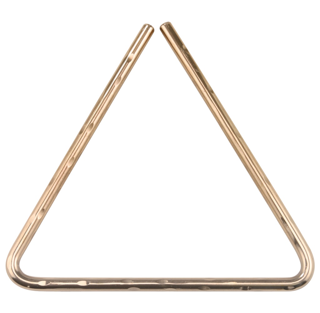[61135-7B8H] Sabian 7" Hammered Bronze Triangle