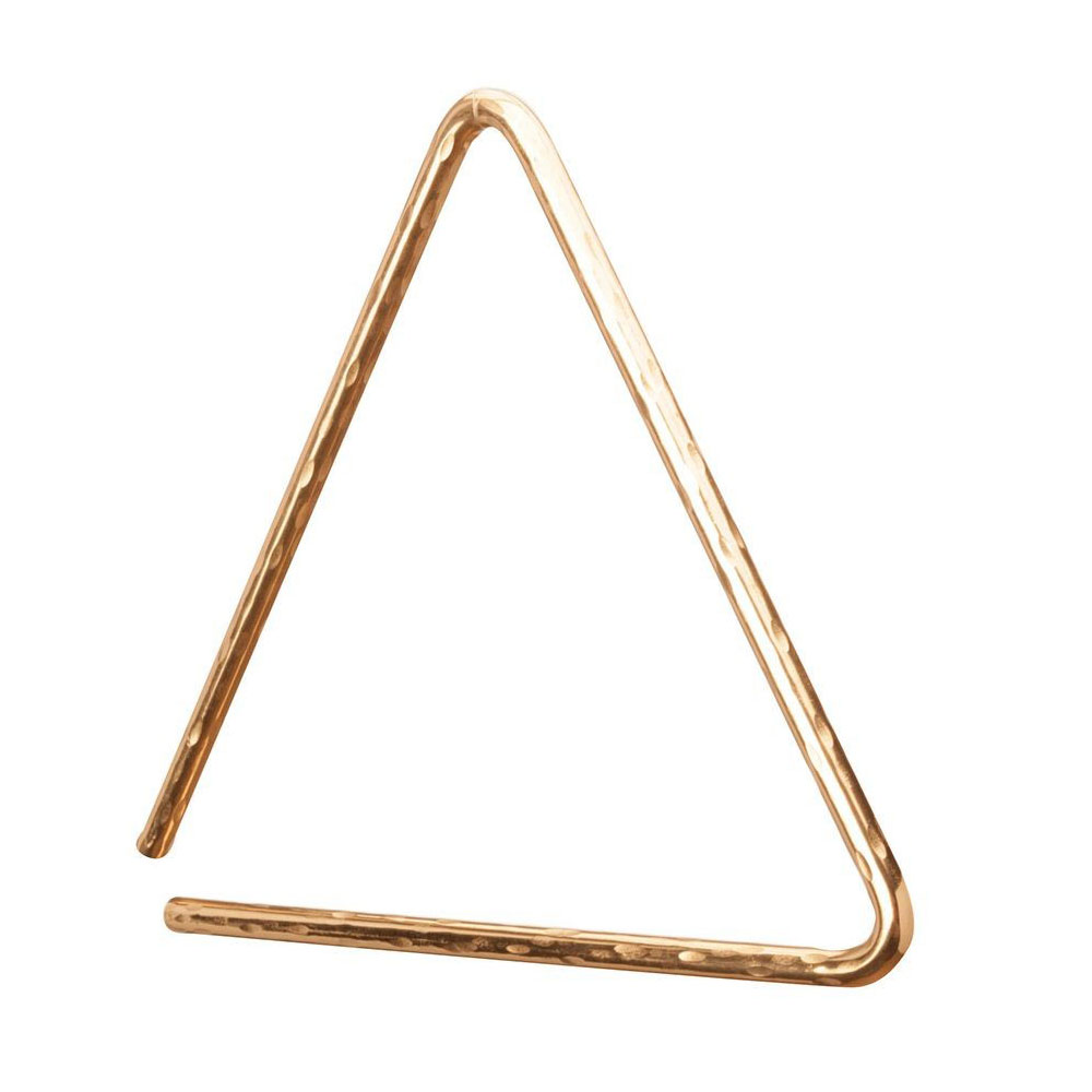 [61135-9B8H] Sabian 9" Hammered Bronze Triangle