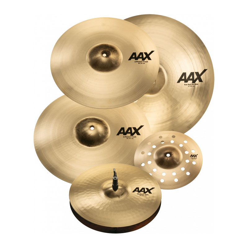[25005XC-PWB] Sabian AAX Praise and Worship Cymbal Box Set with Brilliant Finish