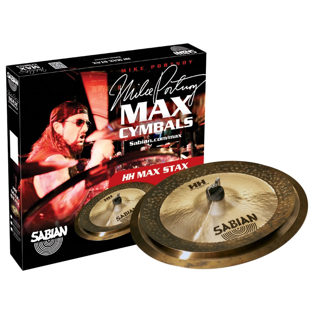 [15005MPL] Sabian HH Low Max Stax Cymbal Pack