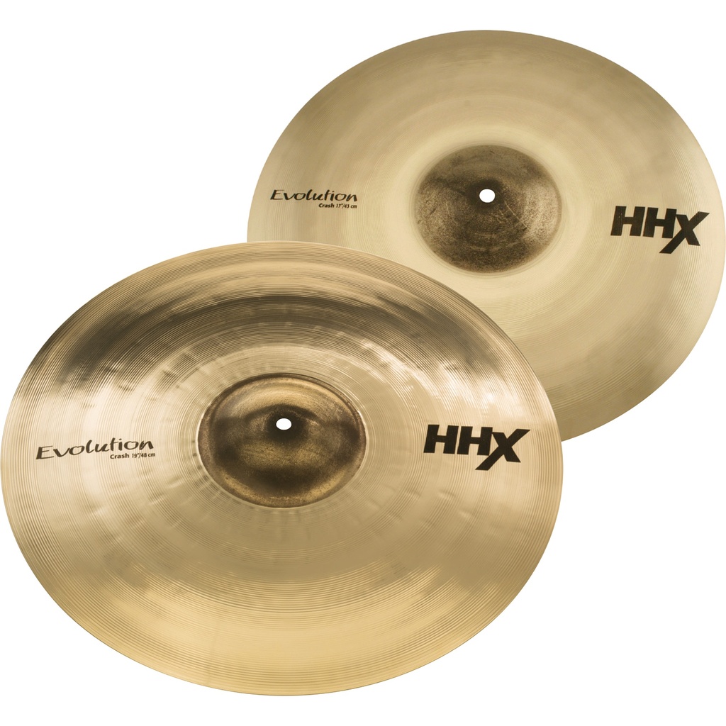 [15004XEB] Sabian HHX Evolution Crash Cymbal Box Set (17C-19C)